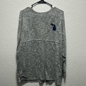 Oversized Michigan Sweater